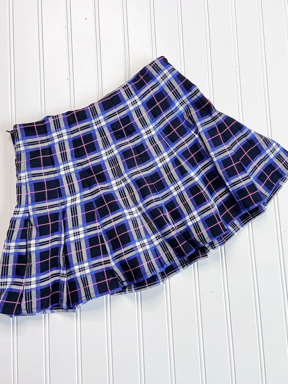 •Sugar and Jade• Plaid Pleated Skirt